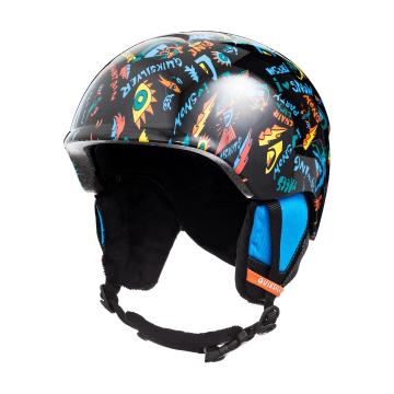 Quiksilver 2021 Boys Slush Helmet - True Black Ski Fun