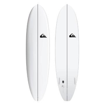 Quiksilver Discuss 6ft6in Surfboard - White 6ft6in