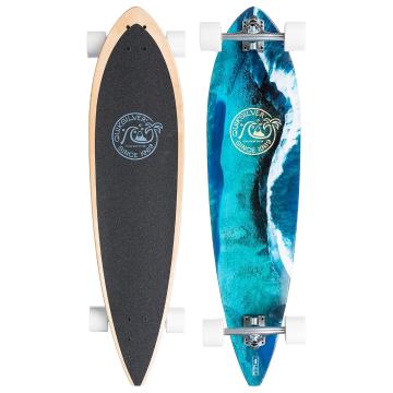 Quiksilver 2022 Indo Waves Skateboard  - Blue