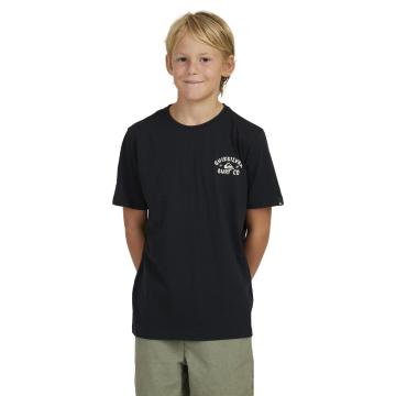 Quiksilver Youth Peace Out Short Sleeve Tee - Black