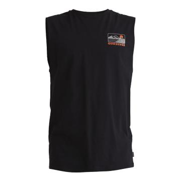 Quiksilver Men's Outer Island Muscle Tank Top - Black