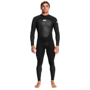 Quiksilver Men's 3/2 Prologue Back Zip FLT Wetsuit - Black