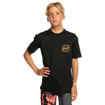 Quiksilver Boys Youth Radical Short Sleeve Surf T Shirt - Matte Anthracite