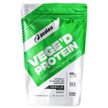 Zealea Vege'd Vegetable Protein 1kg - Vanilla
