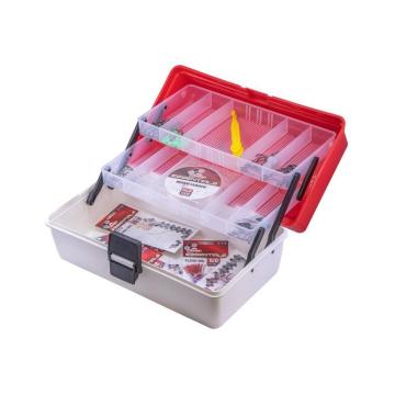 Berkley 104 Piece Tackle Kit - White / Red