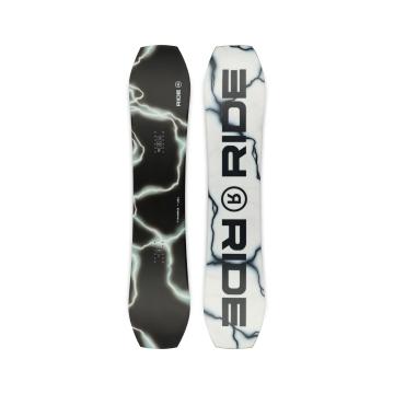 Ride 2025 Twinpig Snowboard - Black / White