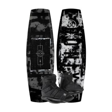 Ronix Parks Wakeboard 144 and Anthem Boots 7-11 - Metallic Tie Dye