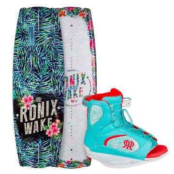 Ronix Women's Krush 128 Wakeboard + Ronix Luxe Boot
