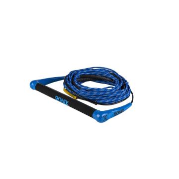 Ronix Combo 3.0-HideGrip 4-Sec HybSolin Rope  - Blue