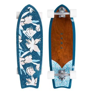 Roxy 2022 Blooming Skateboard 31in x 9.5in - Blue