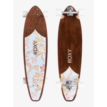 Roxy Lonely Island Cruiser Skateboard - Light Grey