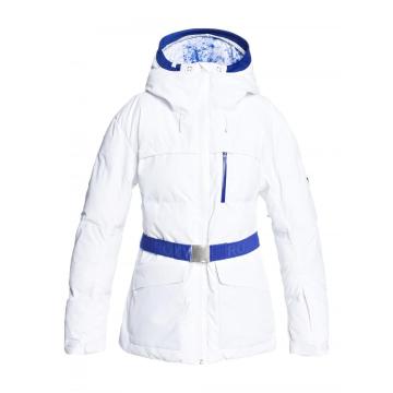 Roxy Women's Premiere Snow Jacket - Bright White