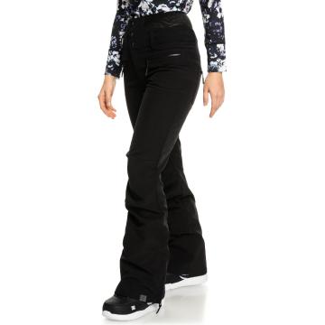 Roxy Women's Rising High Pants - True Black / Stout White Marl
