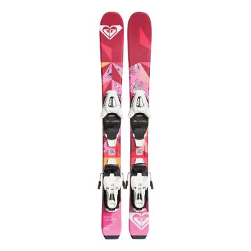 Roxy Girls Kaya Junior Skis +Salomon L C5 GW Bindings