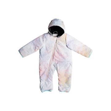 Roxy Infant Rose Jumpsuit - Bright White Splash