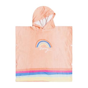 Roxy Kids California Rolls Hooded Towel  - Tropical Peach