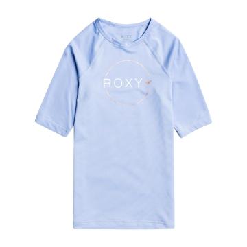 Roxy Youth Girls Beach Classics Long Sleeve Rash Vest - Lavender Lustre