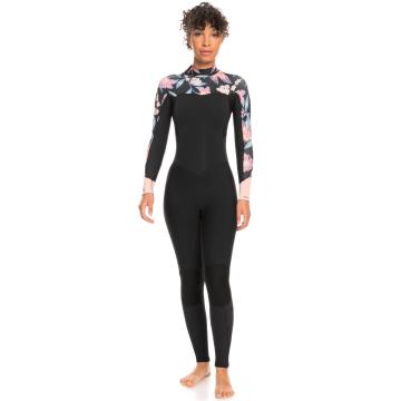 Roxy Women's 3/2 Swell Series Back Zip GBS Wetsuit - Matte Anthracite