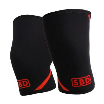 SBD Knee Sleeves (Pair) - Black/Red