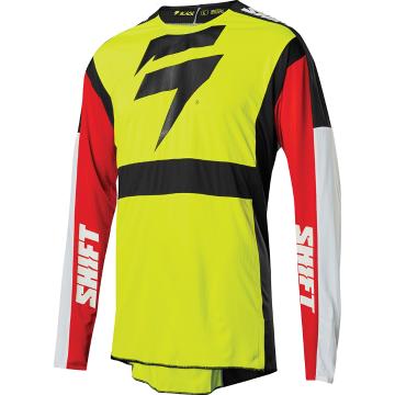 Shift 3Lack Label Race Jersey - Fluro Yellow