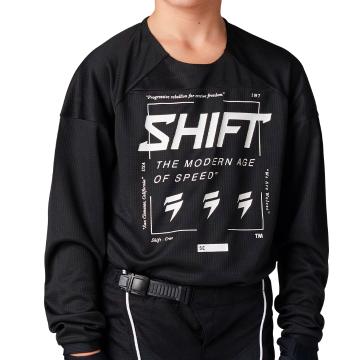 Shift Youth White Label Bliss Jersey - Black/White