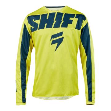 Shift Whit3 York Jersey - Yellow/Navy