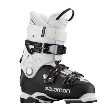 Salomon Women's Quest Pro100 Sport Ski Boots - White / Black / Burgandy
