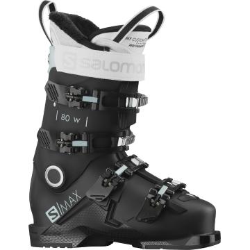 Salomon 2022 Women's S/Max 80 Ski Boots - Black/Sterling