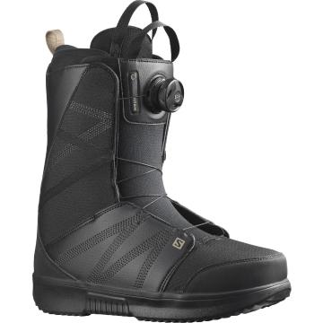 Salomon Men's Titan Boa Snowboard Boots - Black / Roasted Cashew