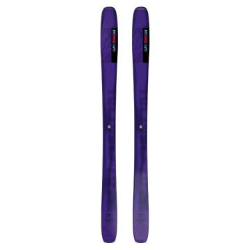 Salomon 2025 N QST 98 Skis - Tillandsia Purple / Pastel Neon Blue 3