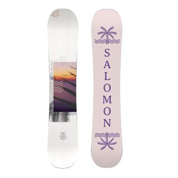 Salomon Women's Lotus Snowboard - Green / Purple