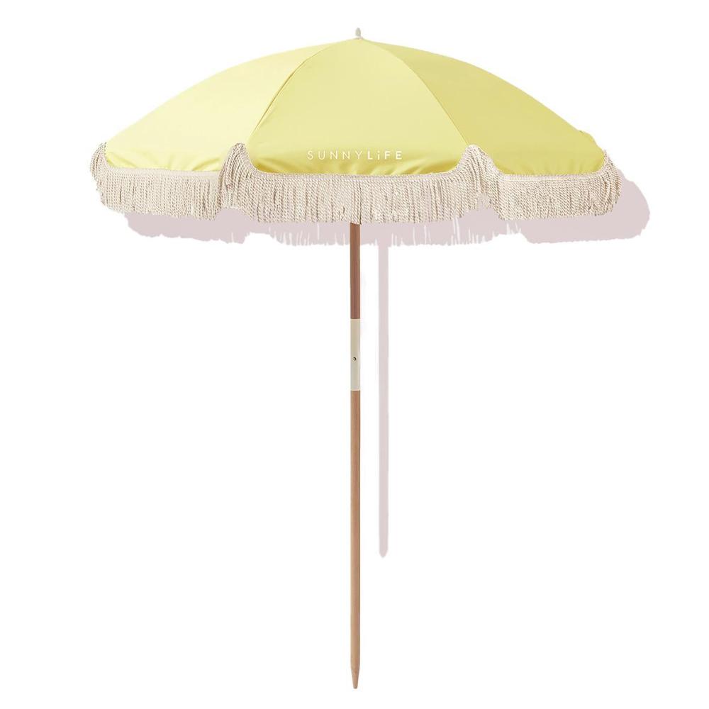 Luxe Limoncello Beach Umbrella