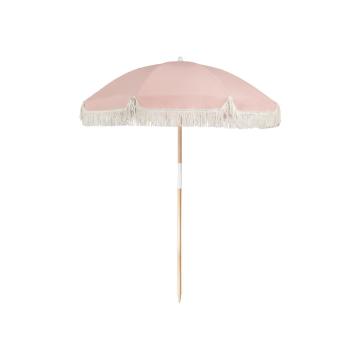 Sunnylife Luxe Beach Umbrella - Powder Pink