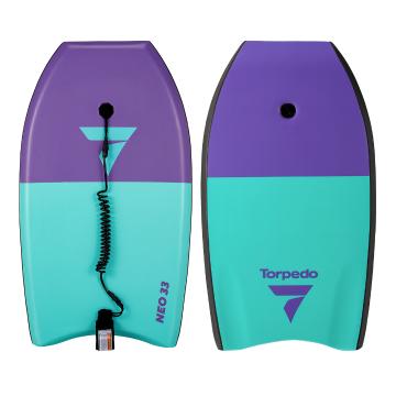 Torpedo7 Neo Bodyboard 33in - Purple / Aqua