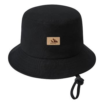 Torpedo7 Ecopulse Organic Cotton Canvas Bucket Hat - Black