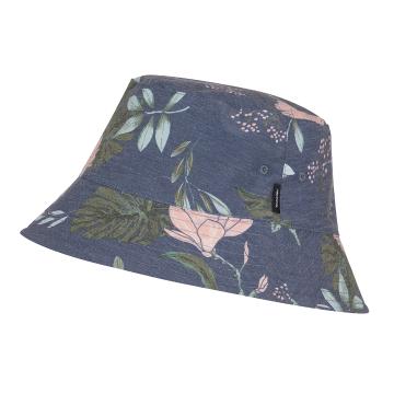 Torpedo7 Women's Ecopulse Reverse Bucket Hat - Ebony Floral/ Rosette