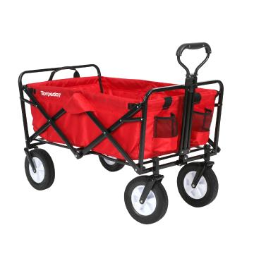 Torpedo7 Premium Beach Cart - Red