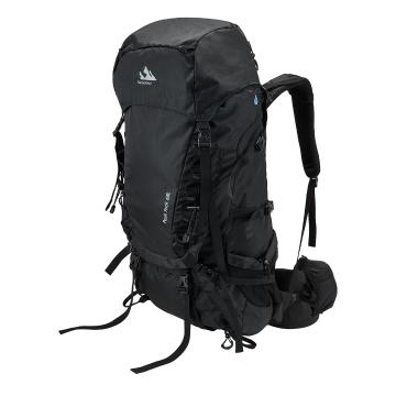 Torpedo7 Peak Pack 65L Backpack - Black / Grey Mist