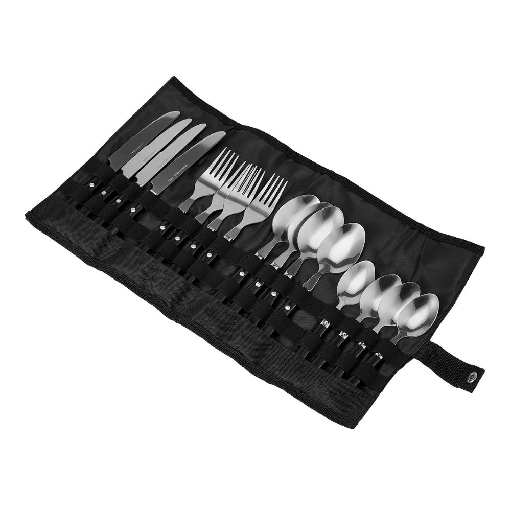 16 Piece Cutlery Set With Bag
