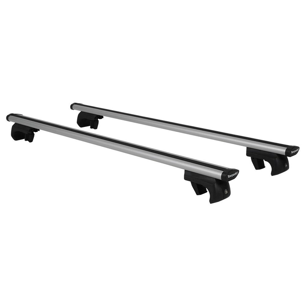Roof Rail Mounted Aluminium Cross Bars (1 Pair) - 1
