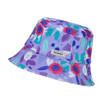 Torpedo7 Kids Wave Swim Hat - Purple Floral
