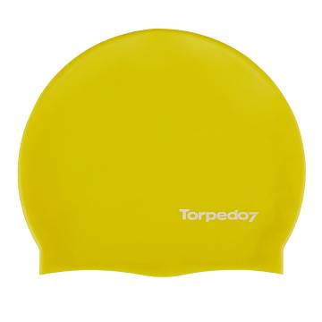 Torpedo7 Youth Swim Cap - Yellow