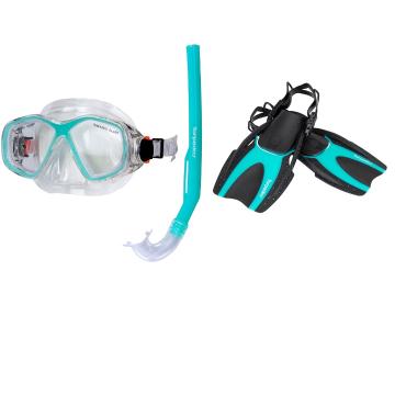Torpedo7 2021 Youth Junior Snorkelling Set  - Mint