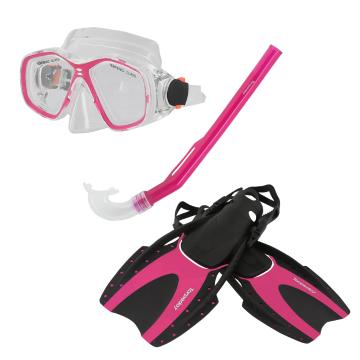 Torpedo7 Junior Snorkelling Set - Pink