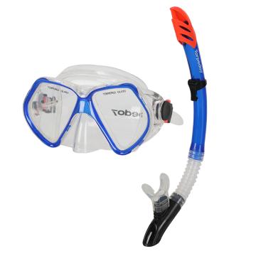 Torpedo7 Adult Mask and Snorkel - Blue