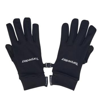 Torpedo7 Youth Peak Micro Fleece Liner Gloves - Black