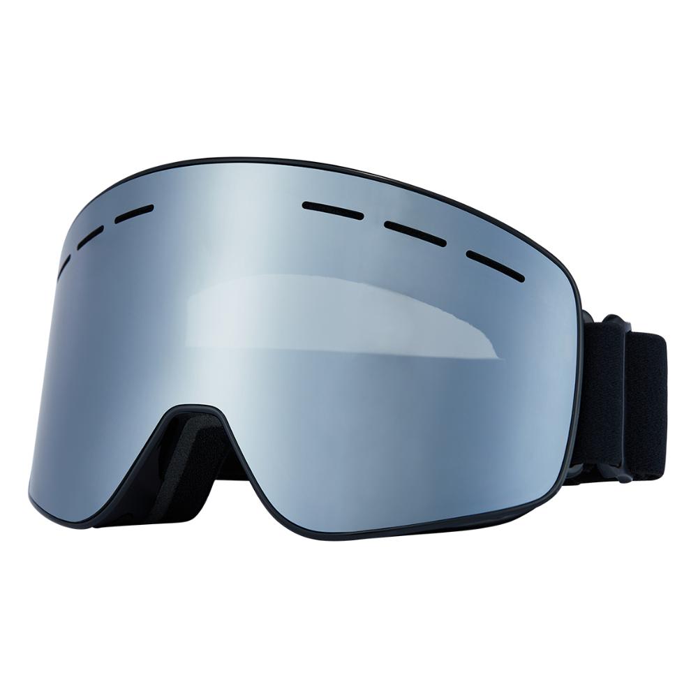 Unisex Cylinder Magnetic Lens Snow Goggle with Spar