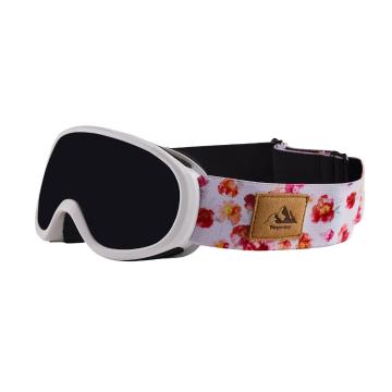 Torpedo7 Kids Shred Snow Goggles (4-6 Years) - Coral / Floral
