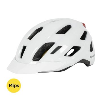 Torpedo7 Discovery MIPS Bike Helmet - Gloss White