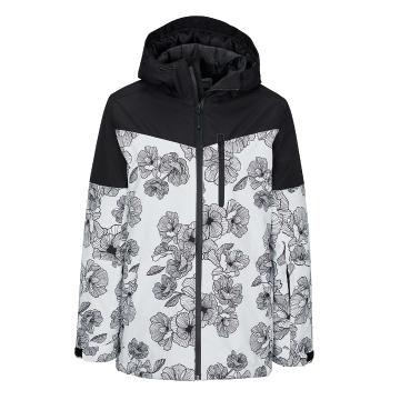 Torpedo7 Women's Switch Snow Jacket - Black / White Floral 